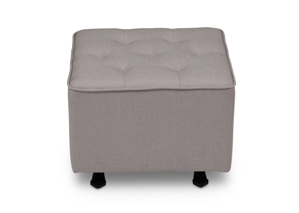 Emma Diamond Tufted Nursery Gliding Ottoman