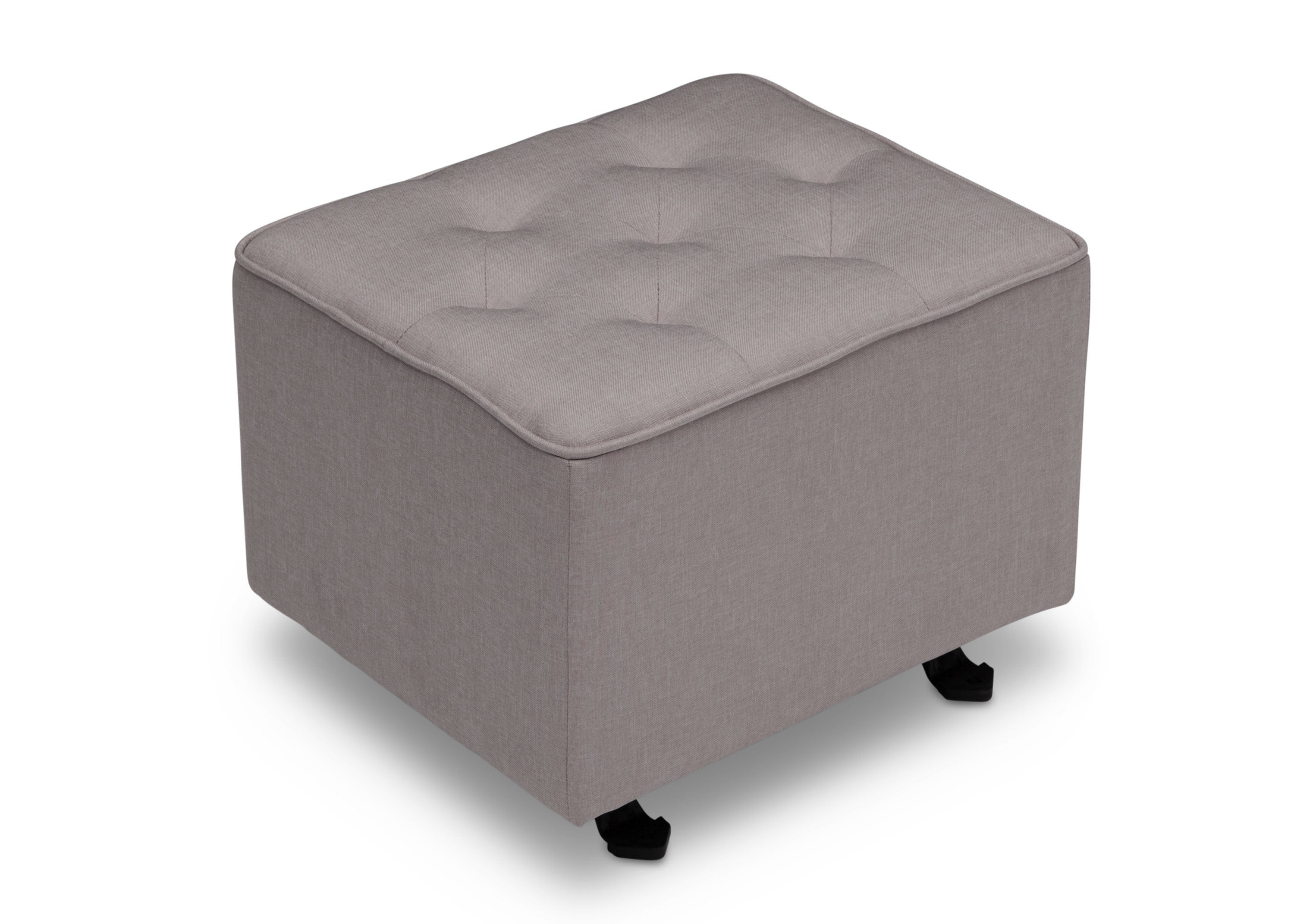 Emma Diamond Tufted Nursery Gliding Ottoman