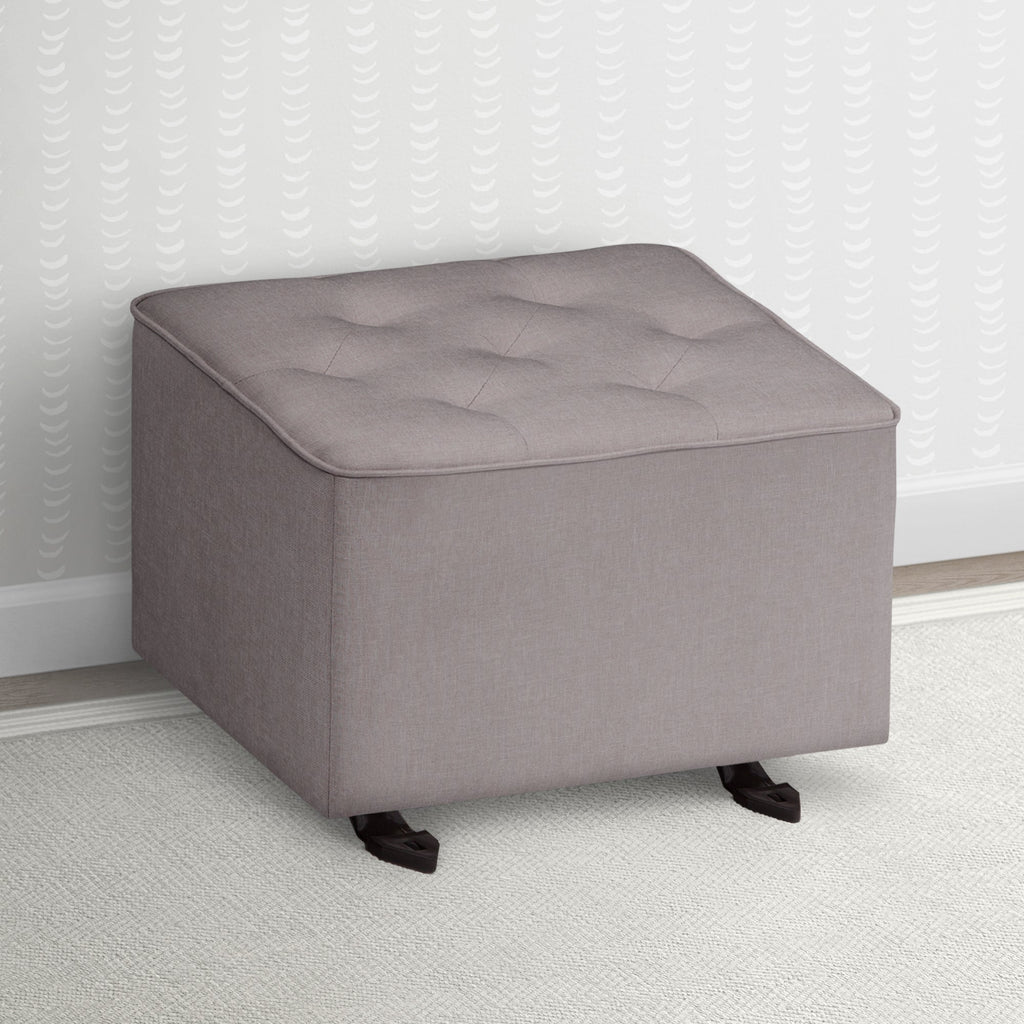 Emma Diamond Tufted Nursery Gliding Ottoman