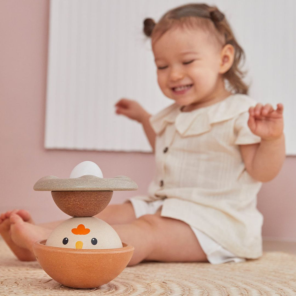 Plan Toys Chicken Nesting - Modern Rustic