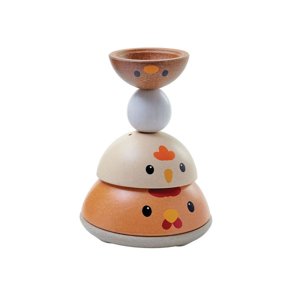 Plan Toys Chicken Nesting - Modern Rustic