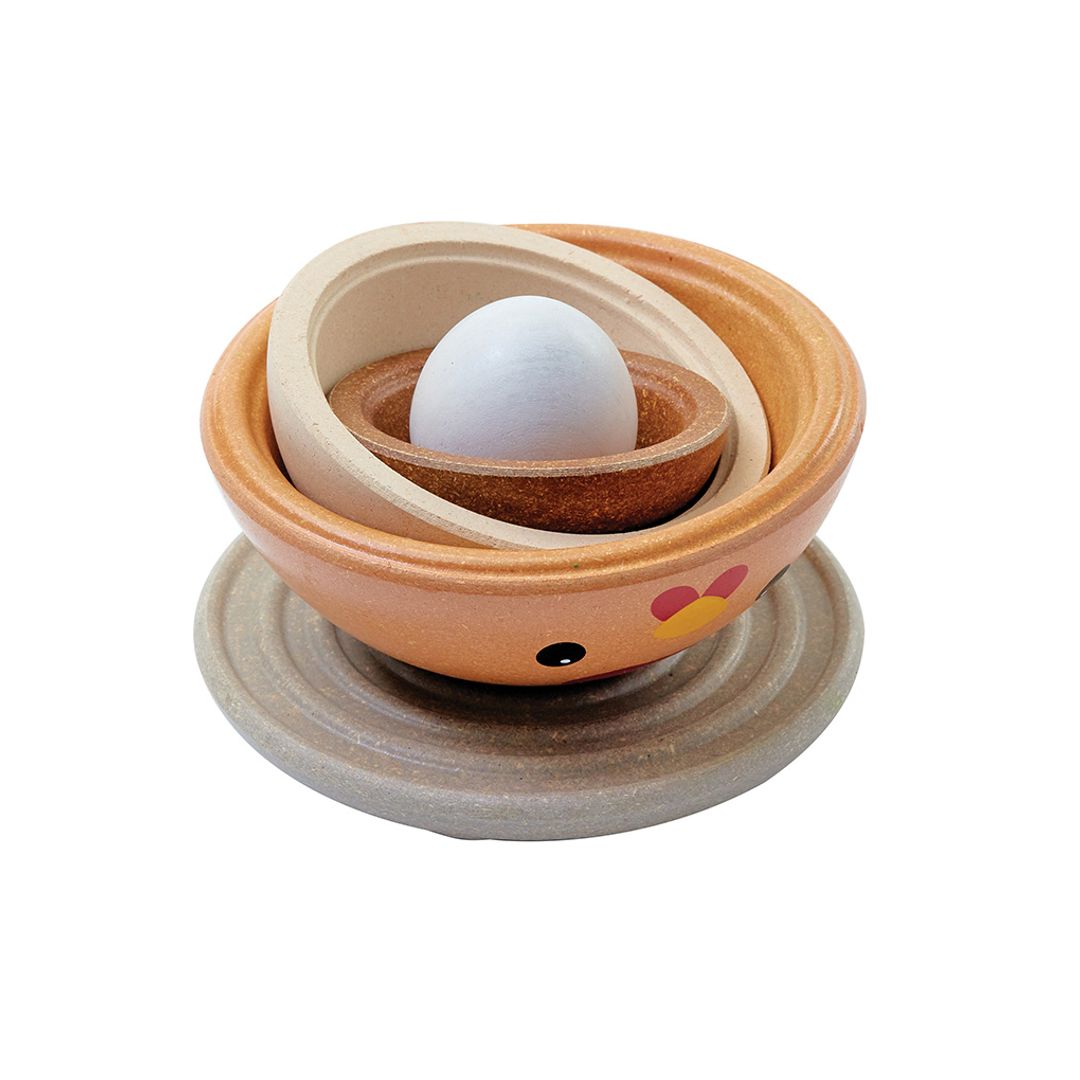 Plan Toys Chicken Nesting - Modern Rustic
