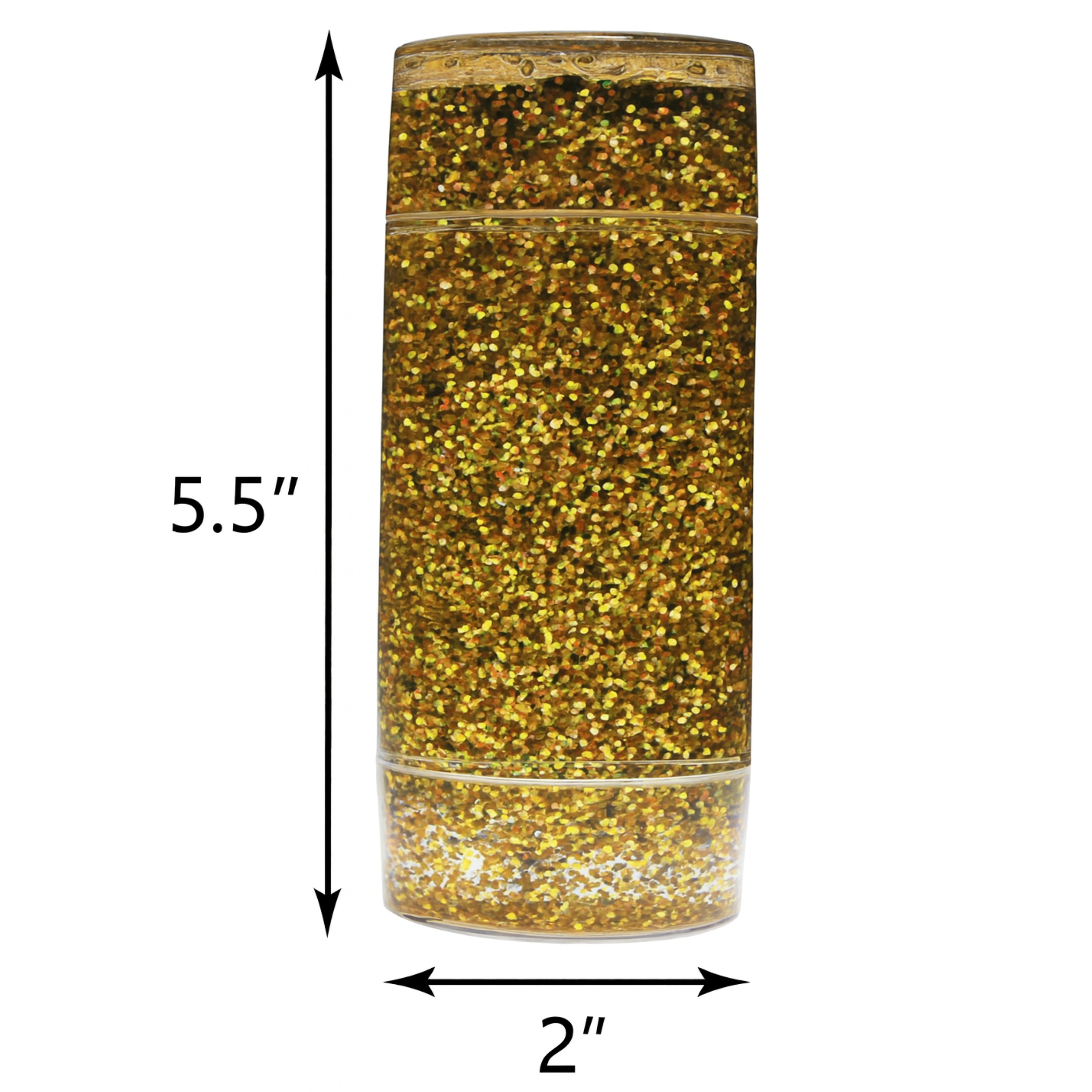 Glittering Sensory Storm Tubes | Set of 3