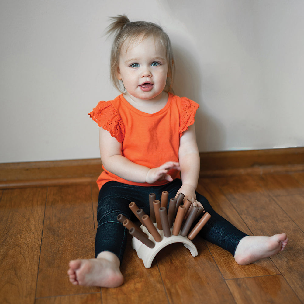 Eco-Friendly Wooden Jiggle Sticks | Sensory Play for Ages 12 Months+