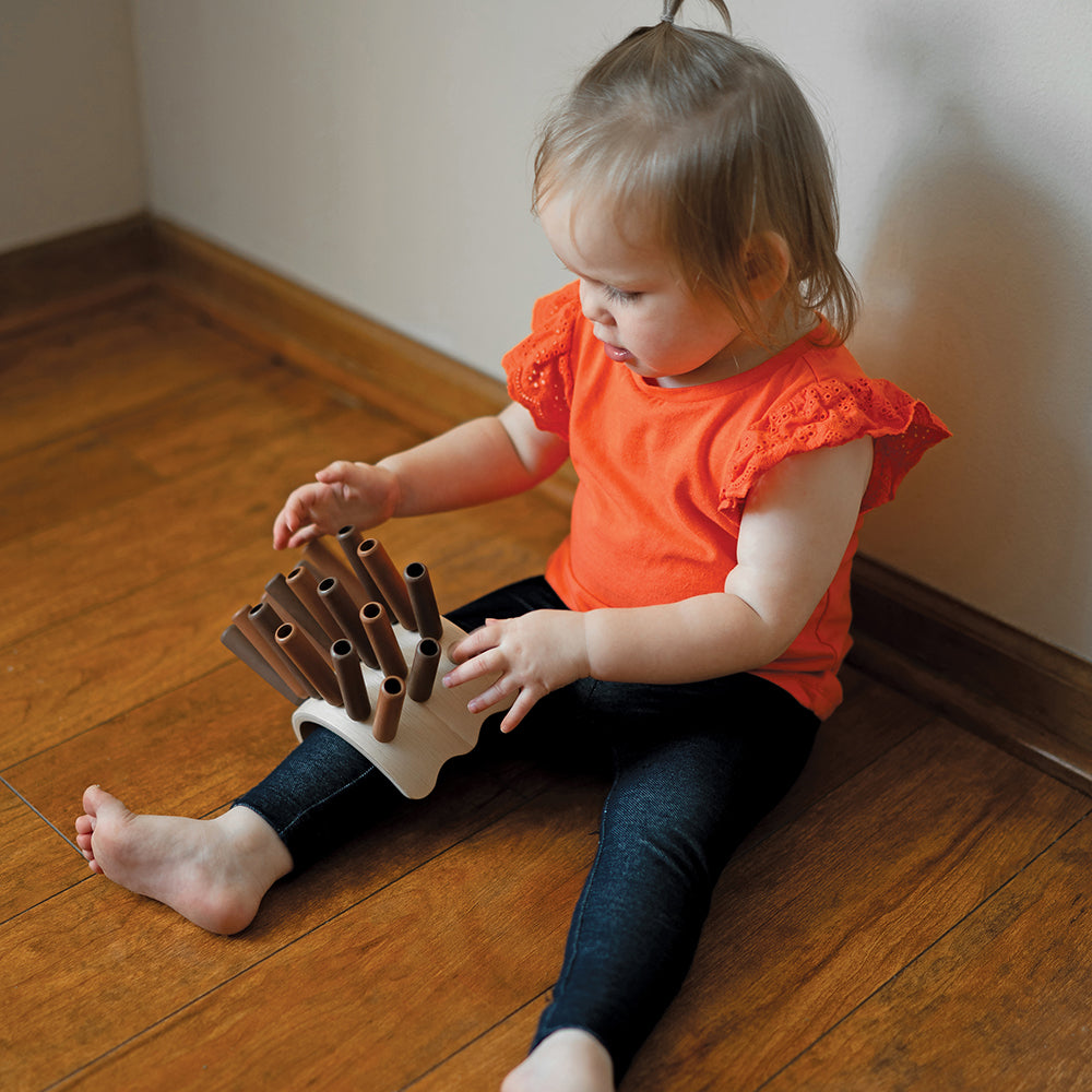 Eco-Friendly Wooden Jiggle Sticks | Sensory Play for Ages 12 Months+