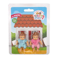 Kindervelt Twin Babies With Bibs