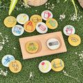 Rhyming Pebbles: 16-Piece Matching Set for Building Early Rhyming Skills