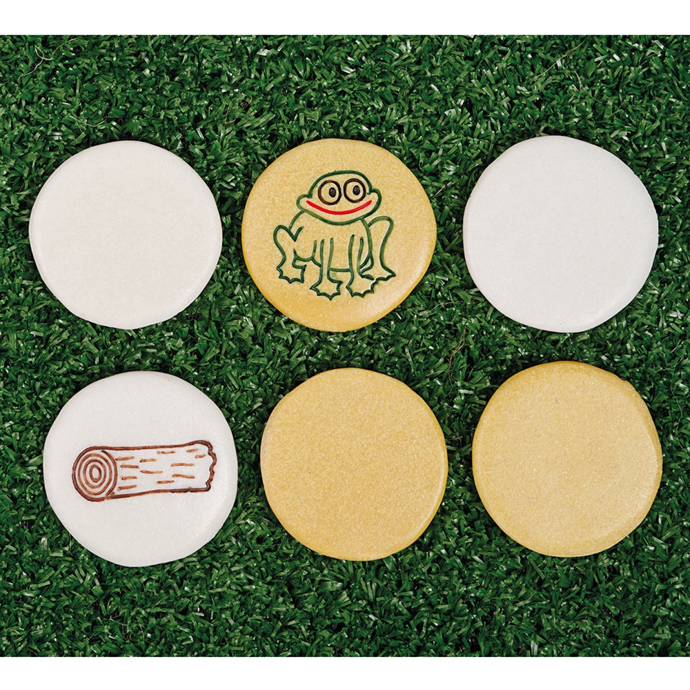 Rhyming Pebbles: 16-Piece Matching Set for Building Early Rhyming Skills