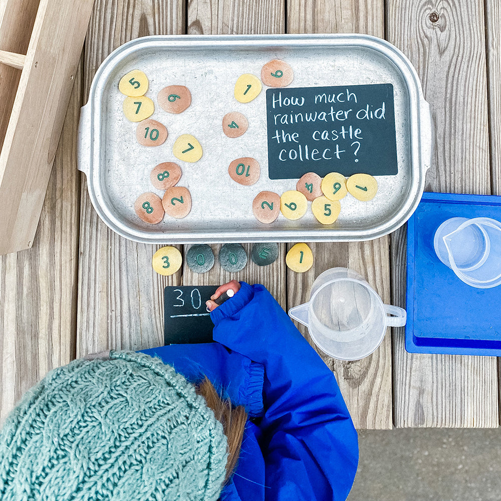 Yellow Door® Tactile Number Pebbles